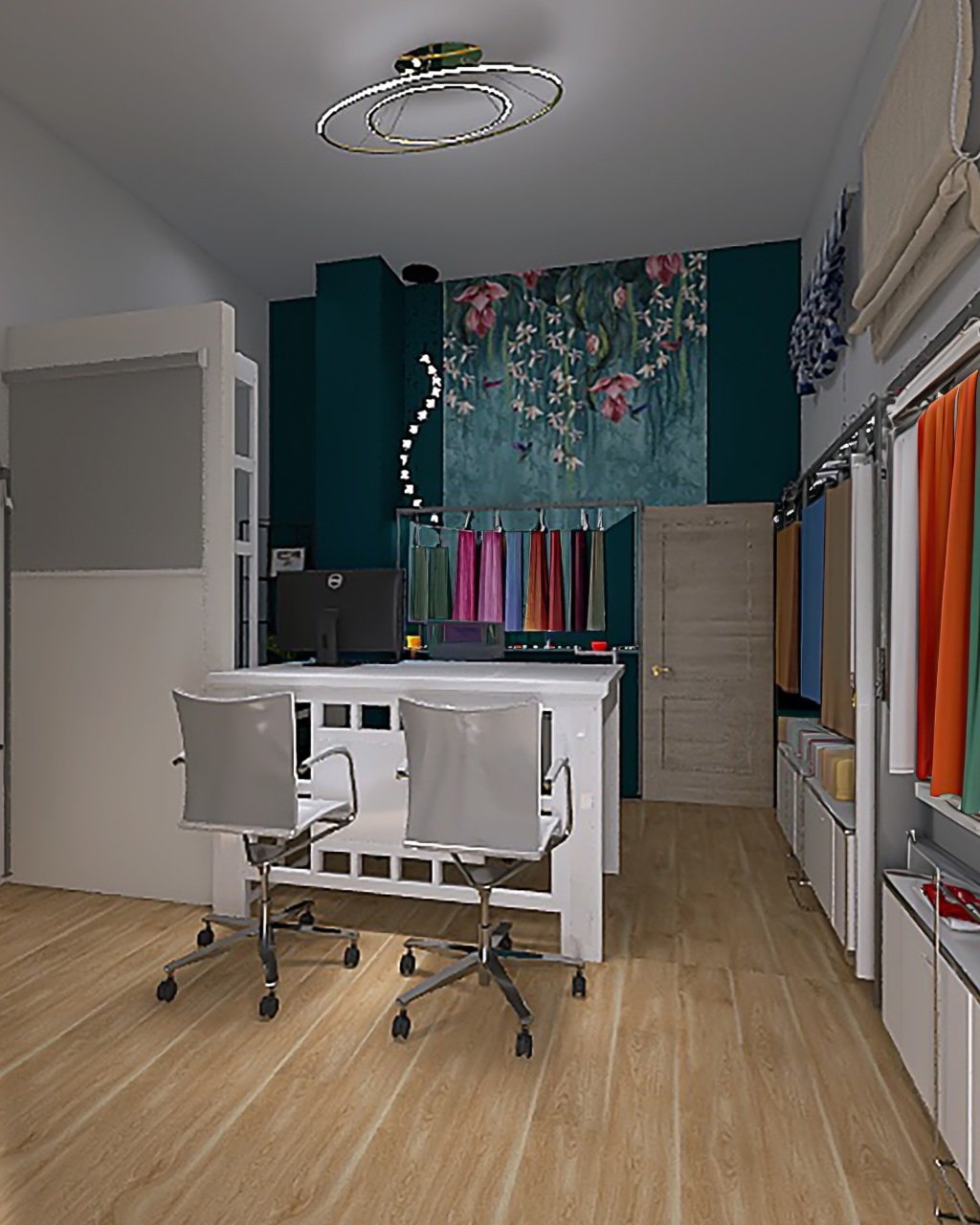 scelta tessuti iris tende e paralumi torino