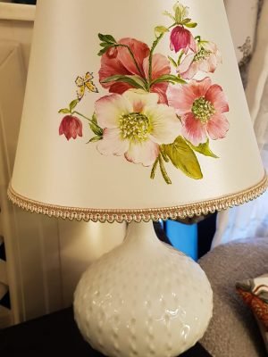 Paralume dipinto a mano