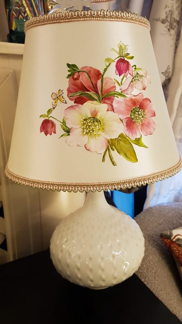 Paralume dipinto a mano