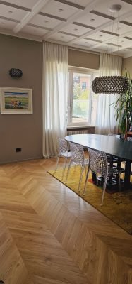 lampada nera design moderno soggiorno