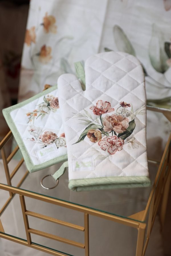 Guantone e presina in cotone