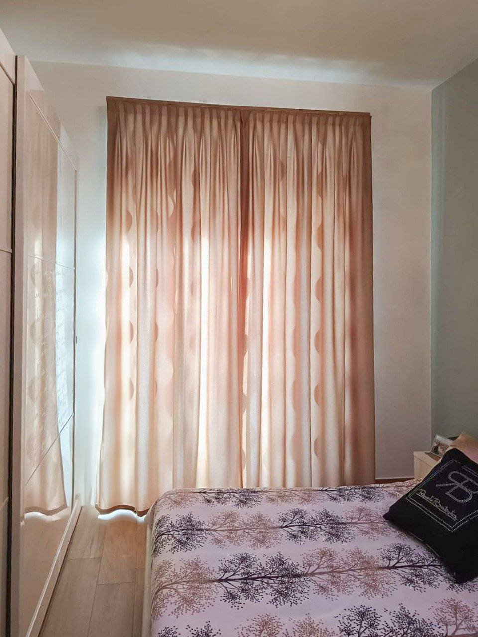 Tenda Da Letto Istantanea Per Privacy – Baldacchino Portatile Con 3 Porte – Motivo Galassia (Misura Doppia)